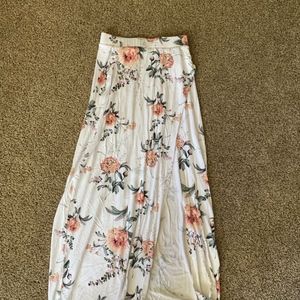 Floral Maxi Skirt